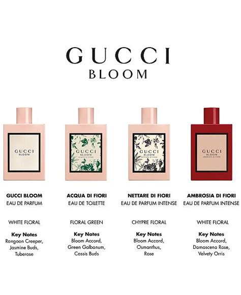 fragrance notes in gucci bloom